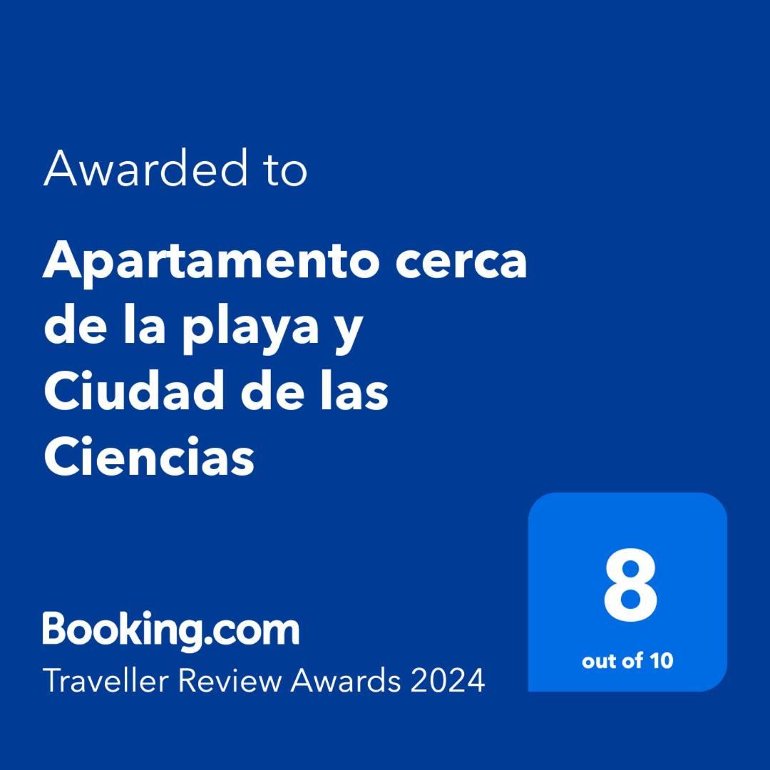 Apartamento Cerca De La Playa Y Ciudad De Las Ciencias 瓦伦西亚 外观 照片